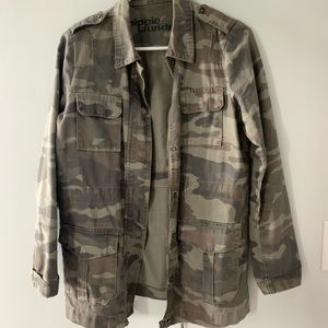 army camo shacket